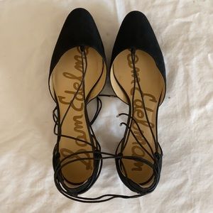 Sam Edelman Ankle Tied Heels- Good Quality